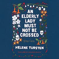 A graphic of the cover of An Elderly Lady Should Not Be Crossed