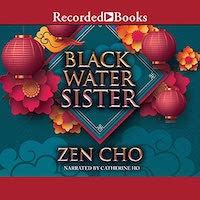 A graphic of the cover of Black Water Sister by Zen Cho