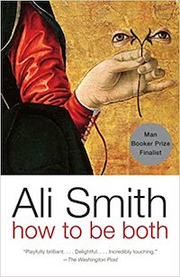 A graphic of the cover of how to be both by Ali smith