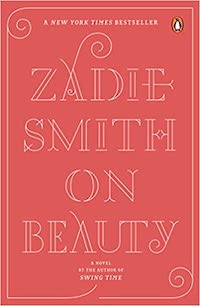 A graphic of the cover of On Beauty by Zadie Smith