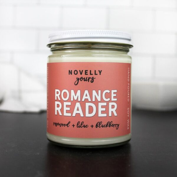 Romance Reader Candle pic