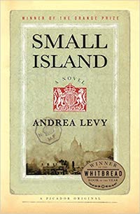 A graphic of the cover of Small Island by Andrea Levy