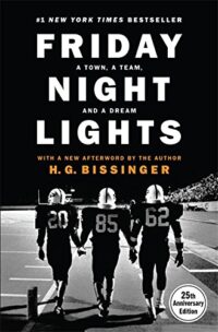 book cover friday night lights by buzz bissinger