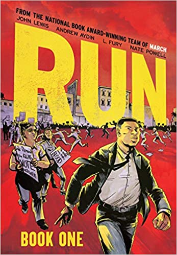 run: book one book cover