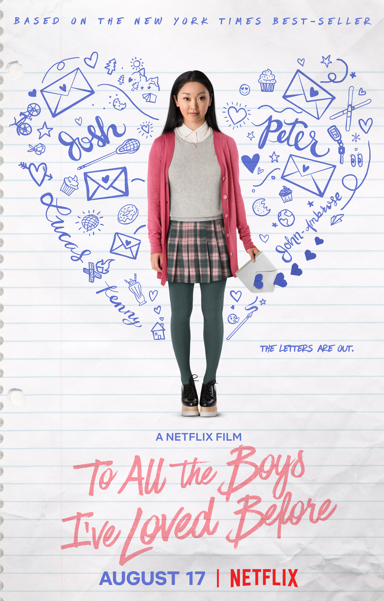 poster for to all the boys I've loved before featuring Lana Condor