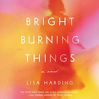 A graphic of the cover of Bright Burning Things