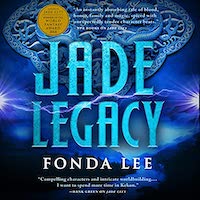 A graphic of the cover of Jade Legacy