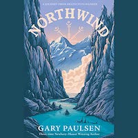 A graphic of the cover of Northwind by Gary Paulsen