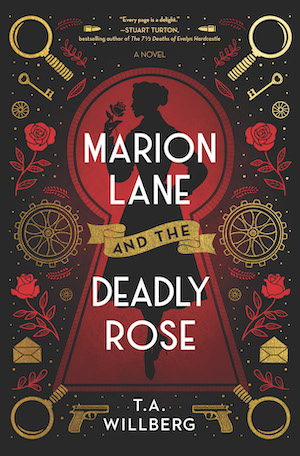 cover of Marion Lane and the Midnight Rose by T.A. Willberg