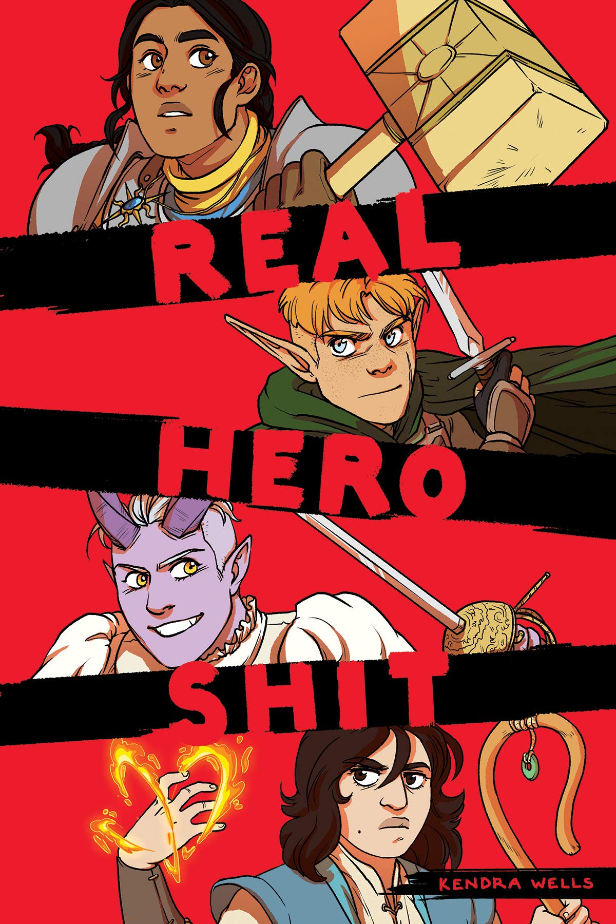 the cover of Real Hero Shit