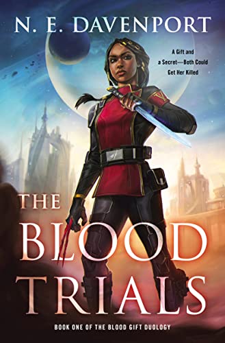 Cover of The Blood Trials by N.E. Davenport