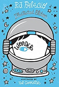 cover of wonder the illustrated edition by r.j palacio