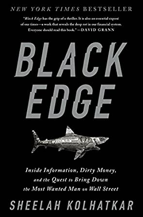 book cover black edge by Sheelah Kolhatkar
