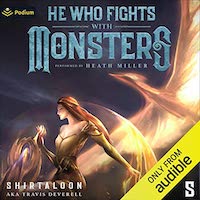A graphic of the cover of He Who Fights with Monsters Vol 5 by Shirtaloon