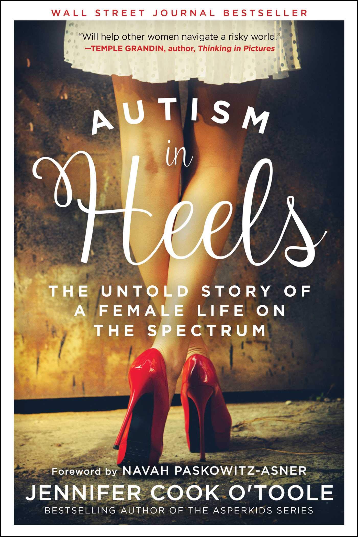book cover autism and heelts by jennifer cook otoole