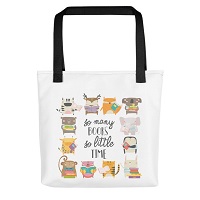 childen's book tote bag