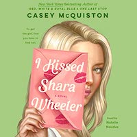 A graphic of the cover of I Kissed Shara Wheeler