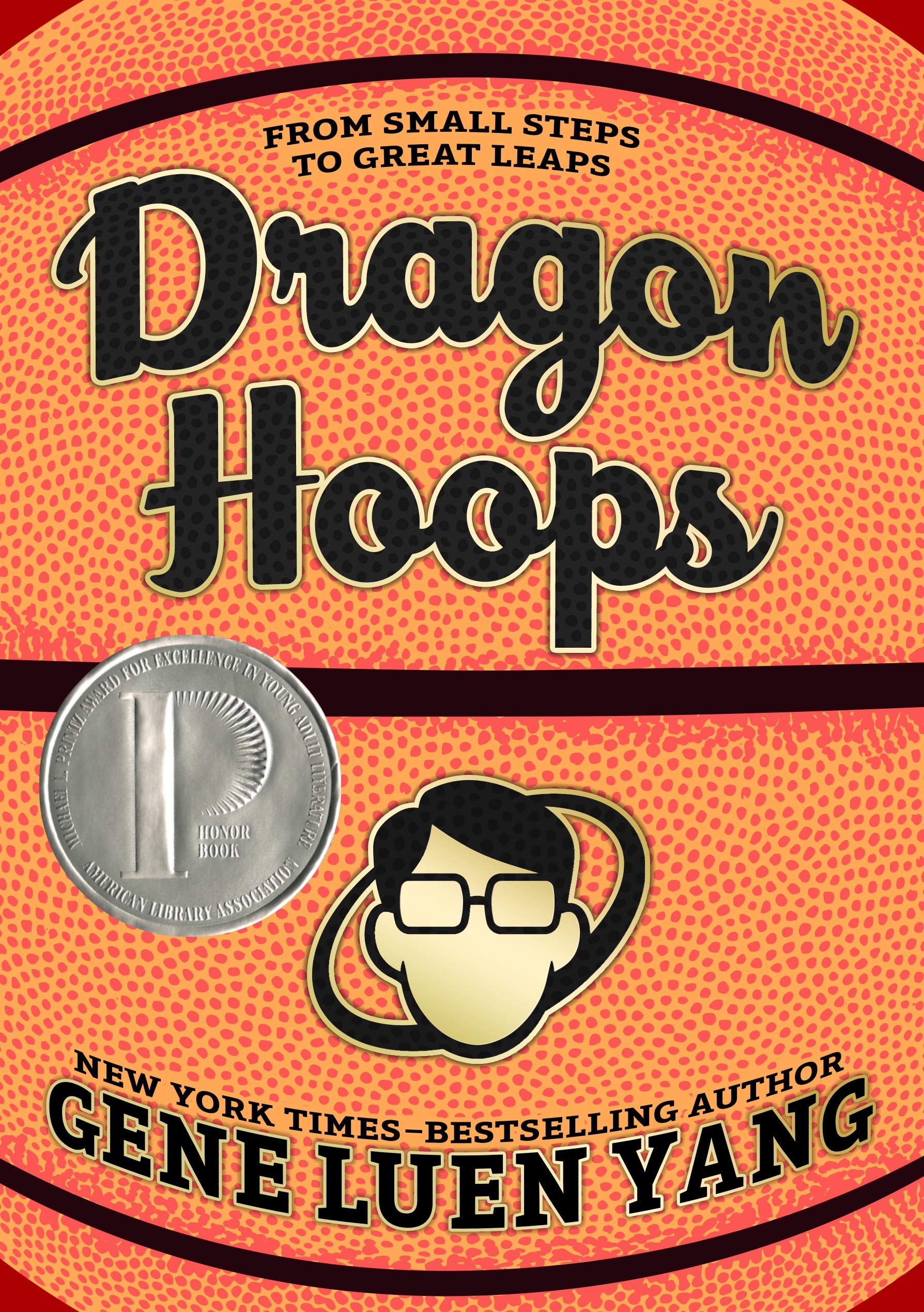 book cover dragon hoops by gene luen yang