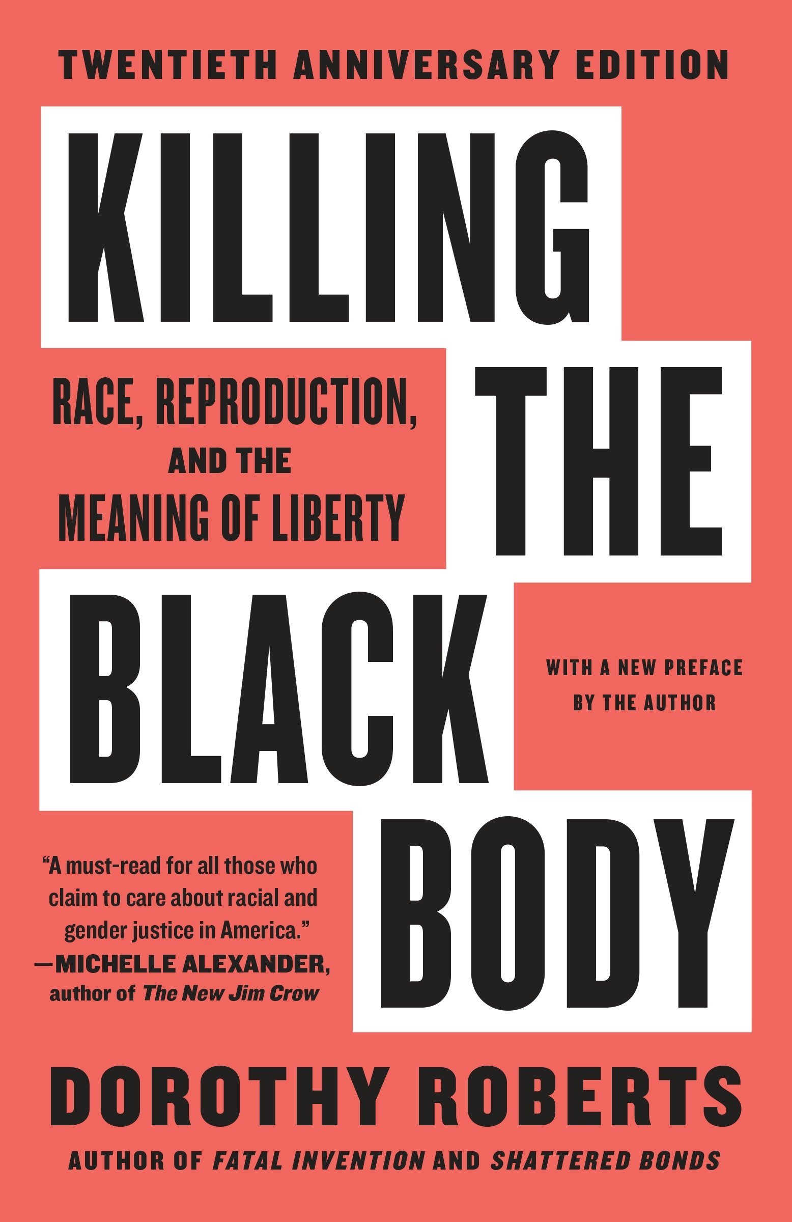 book cover killing the black body by dorothy roberts