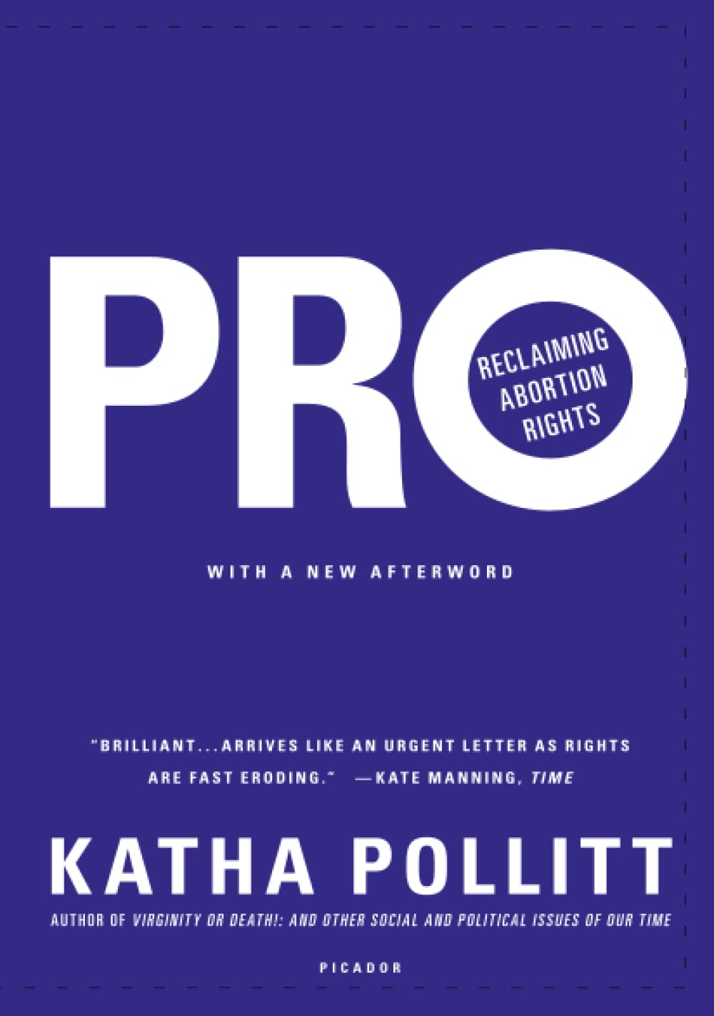 book cover Pro by Katha Pollitt