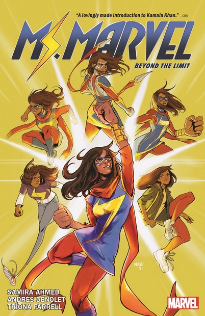 Ms. Marvel Beyond the Limit cover