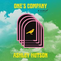 A graphic of the cover of One's Company by Ashley Hutson