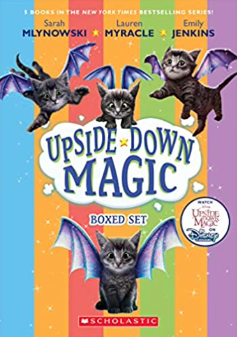 cover of Upside Down Magic by Sarah Mlynowski, Emily Jenkins, and Lauren Myracle