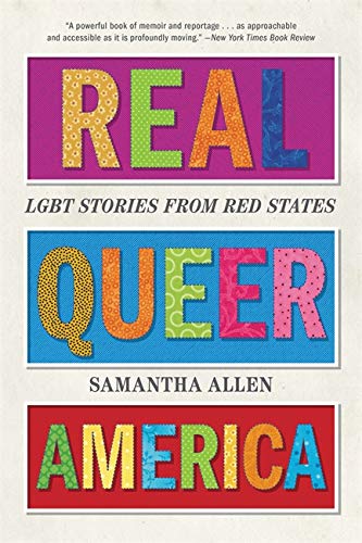 book cover real queer american by samantha allen