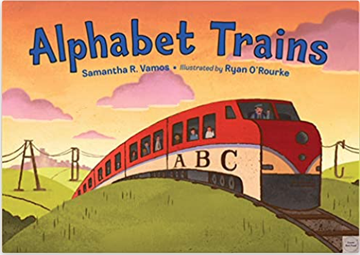 cover of Alphabet Trains