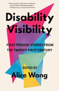 A graphic of the cover of Disability Visibility: First-Person Stories from the Twenty-First Century