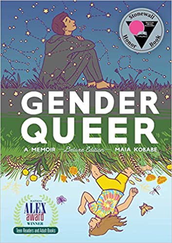 the cover of Gender Queer: A Memoir Deluxe Edition