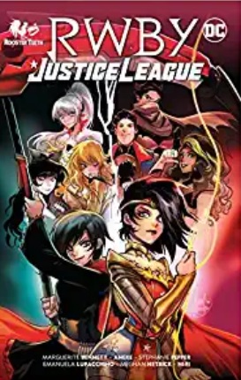 RWBY Justice League cover