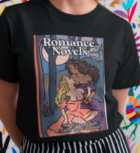 Picture of Sapphic Romance Novel T-shirt