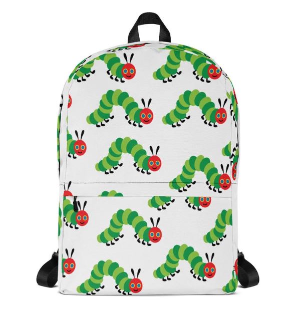 The Very Hungry Caterpillar Backpack by ForLittleMonkeysShop