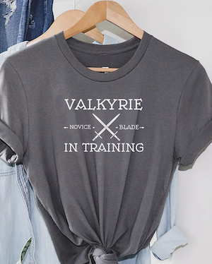 Valkyrie in Training shirt