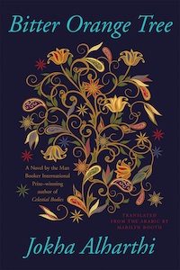 A graphic of the cover of Bitter Orange Tree