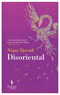 A graphic of the cover of Disoriental