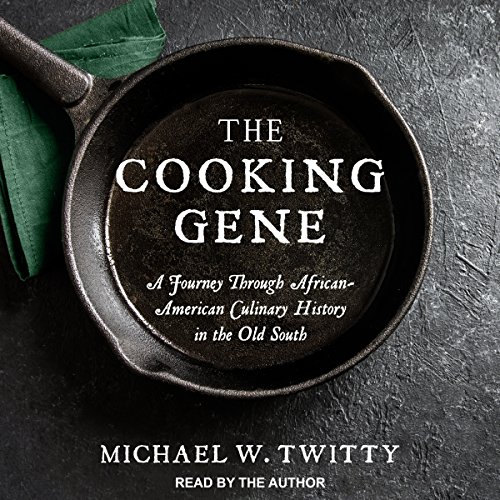 A graphic of the cover of The Cooking Gene