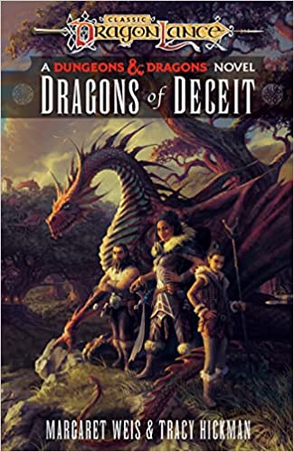 Cover of Dragons of Deceit by Margaret Weis and Tracy Hickman