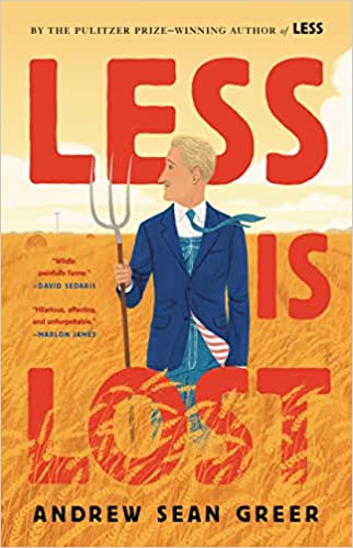 the cover of Less is Lost