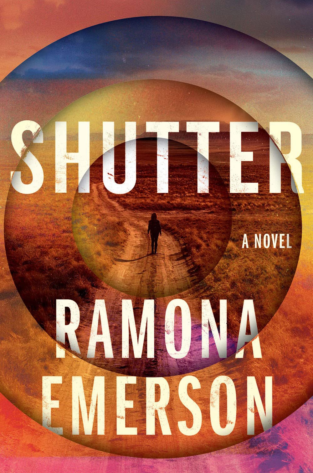 A graphic of the cover of Shutter by Ramona Emerson