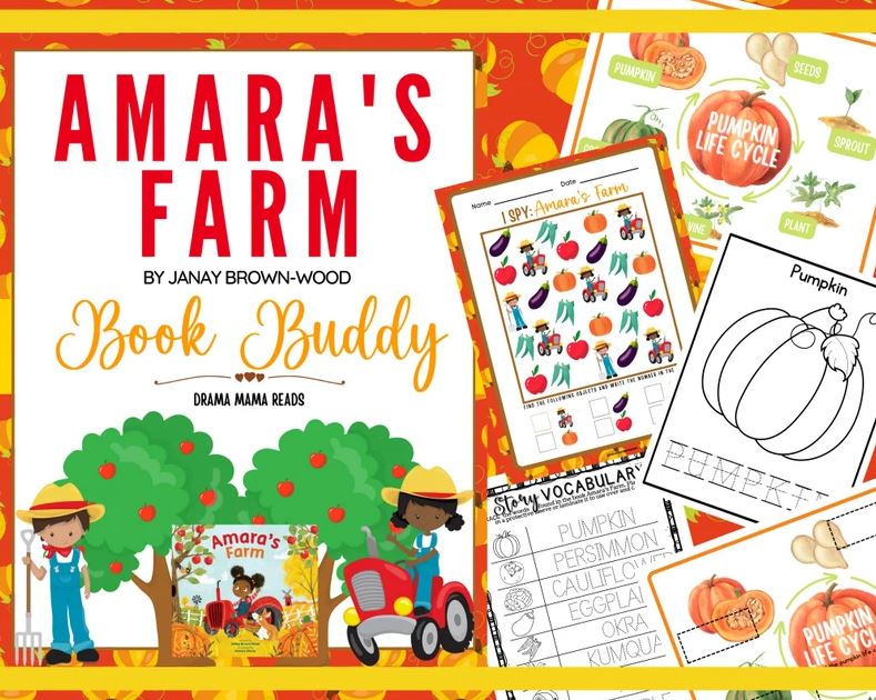 Amara's Farm Book Activity Pack by DramaMamaReads