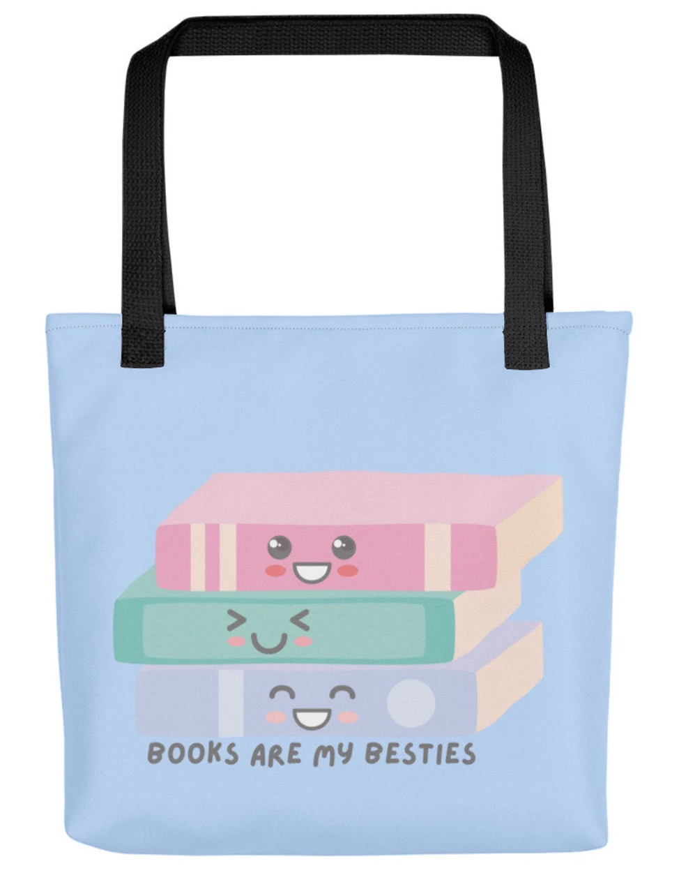 books are my besties tote bag
