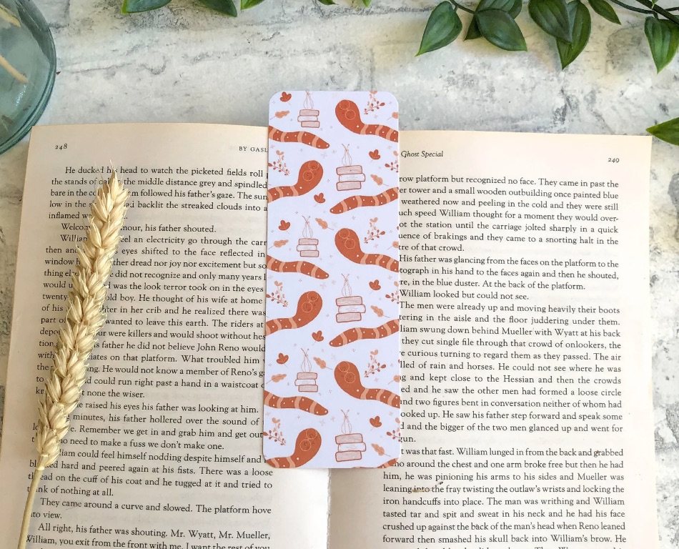 bookworm book mark