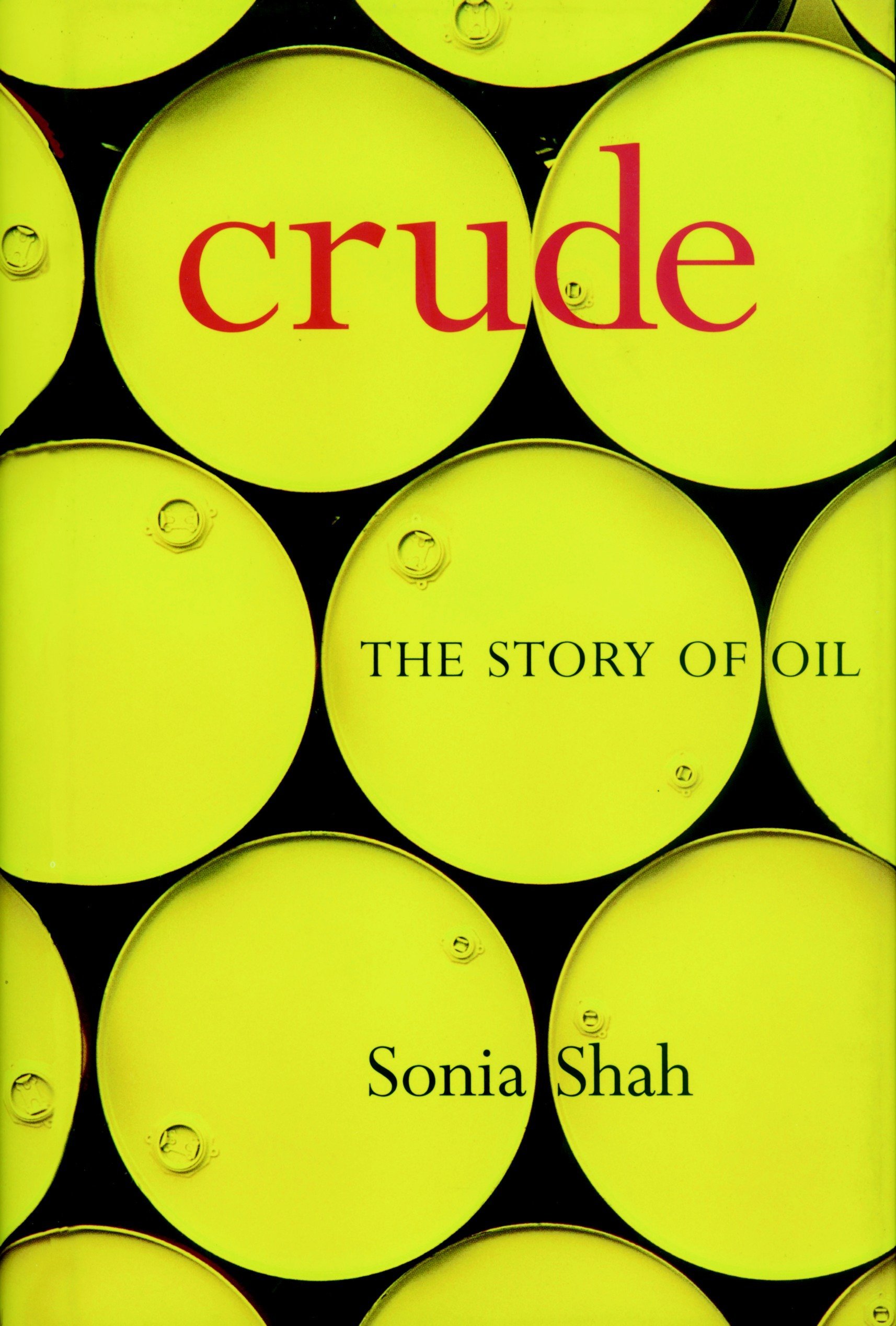 book cover crude by sonia shah
