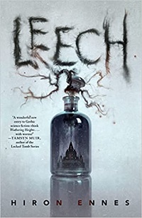 cover of leech by hiron ennes