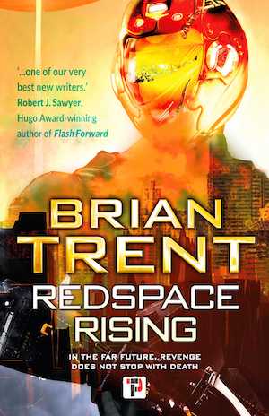 Cover of Redspace Rising by Brian Trent