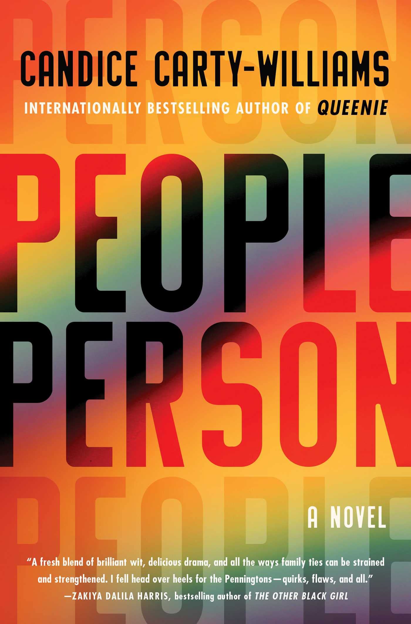A graphic of the cover of People Person