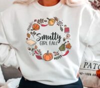 picture of fall girl sweatshirt
