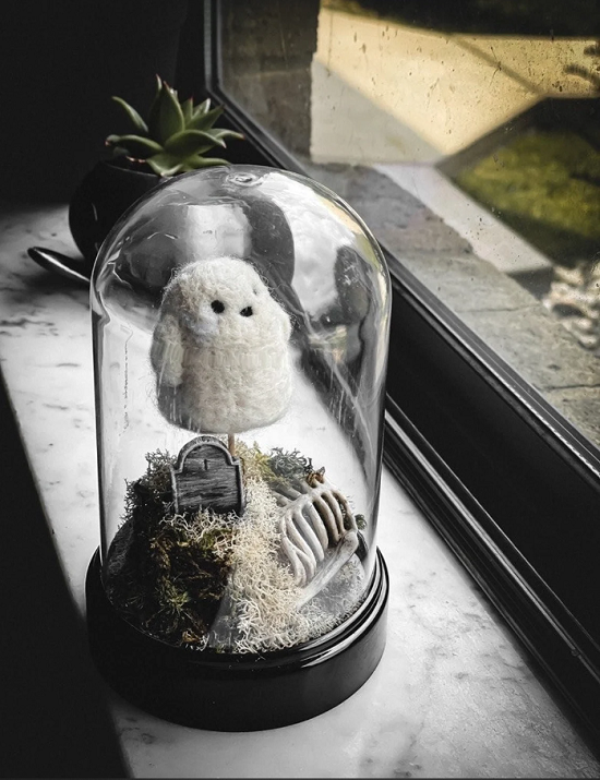 adopt a ghost terrarium by inkandecho